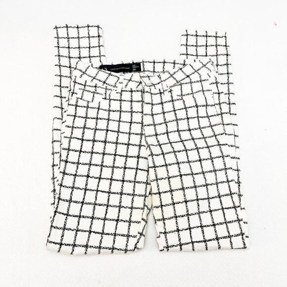 Armani Exchange Super Skinny Plaid Patterned Denim Jeans Size 26 - Picture 6 of 8